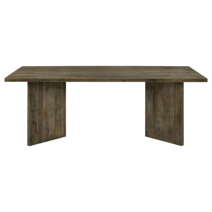 Tyler - Solid Wood Dining Table - Mango Brown - Simple Home Plus
