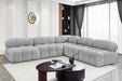 Ames - 5 Piece Fabric Modular Corner Sectional - Simple Home Plus