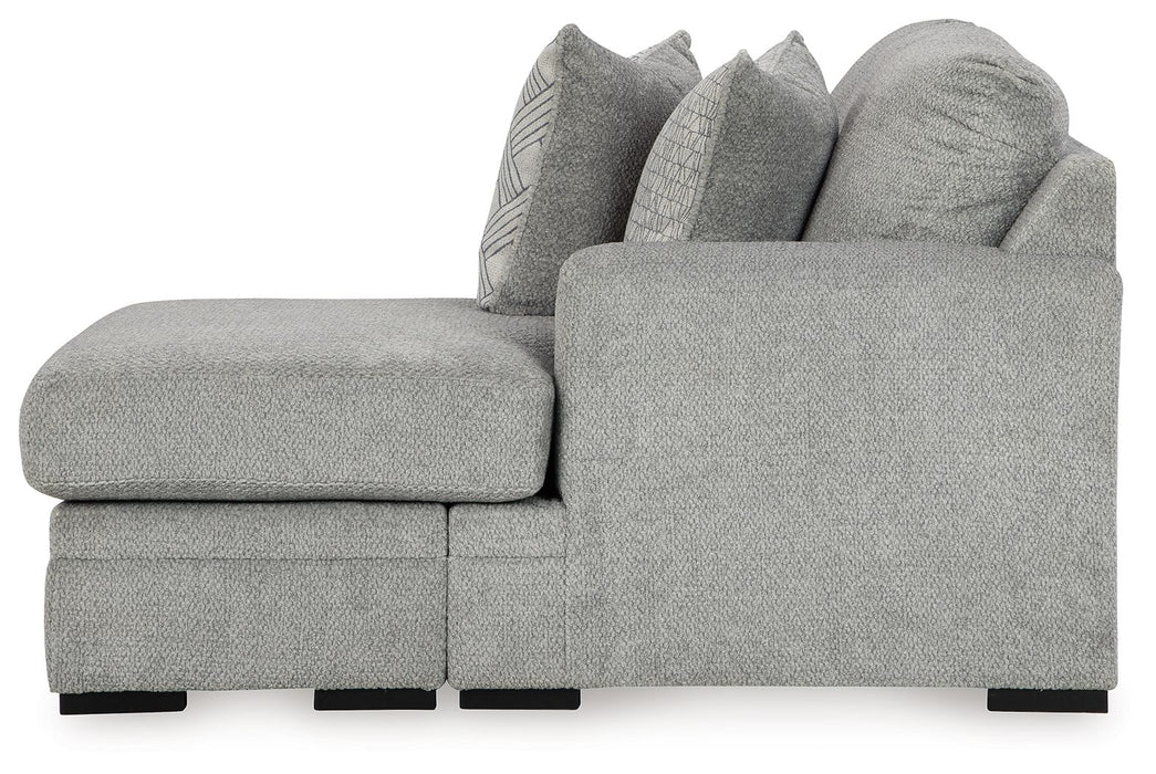 Casselbury - Raf Sofa Chaise - Cement - Simple Home Plus