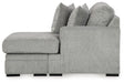 Casselbury - Raf Sofa Chaise - Cement - Simple Home Plus