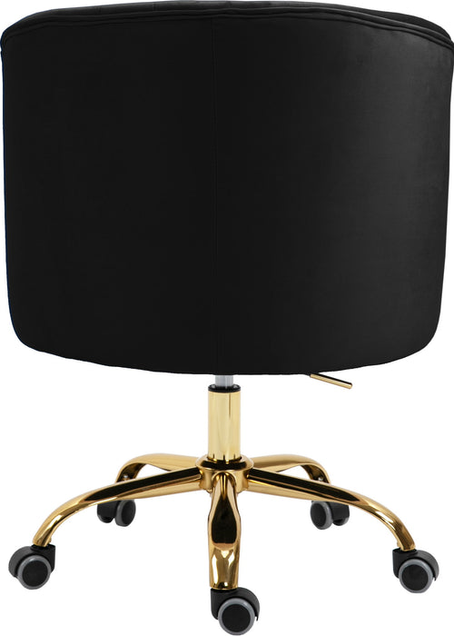 Arden - Office Chair with Gold Legs - Simple Home Plus