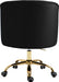 Arden - Office Chair with Gold Legs - Simple Home Plus