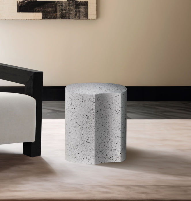 Dimple - End Table - Terazzo Finish - Simple Home Plus