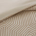 Shades of Serenity - Comforter Set - Tan / Ivory - Simple Home Plus