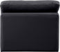 Indulge - Faux Leather Armless Chair - Simple Home Plus