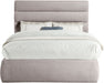 Adam - Linen Fabric Bed With 52" Headboard - Simple Home Plus