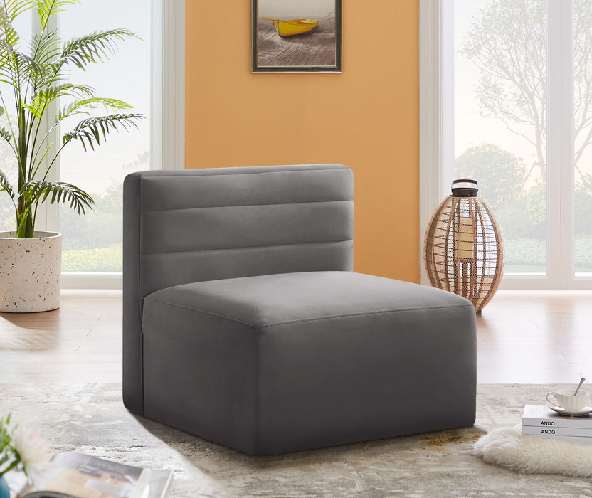 Quincy - Modular Armless Chair - Simple Home Plus