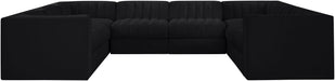 Rummi - Velvet Performance Fabric Upholstered Modular Sectional - Simple Home Plus