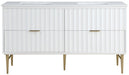 Modernist - Bathroom Vanity With Gold Legs - Simple Home Plus