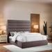 Adam - Linen Fabric Bed With 70.5" Headboard - Simple Home Plus