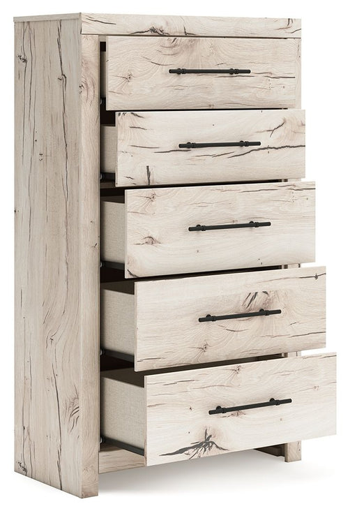 Lawroy - Light Natural - Five Drawer Chest - Simple Home Plus