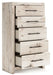 Lawroy - Light Natural - Five Drawer Chest - Simple Home Plus