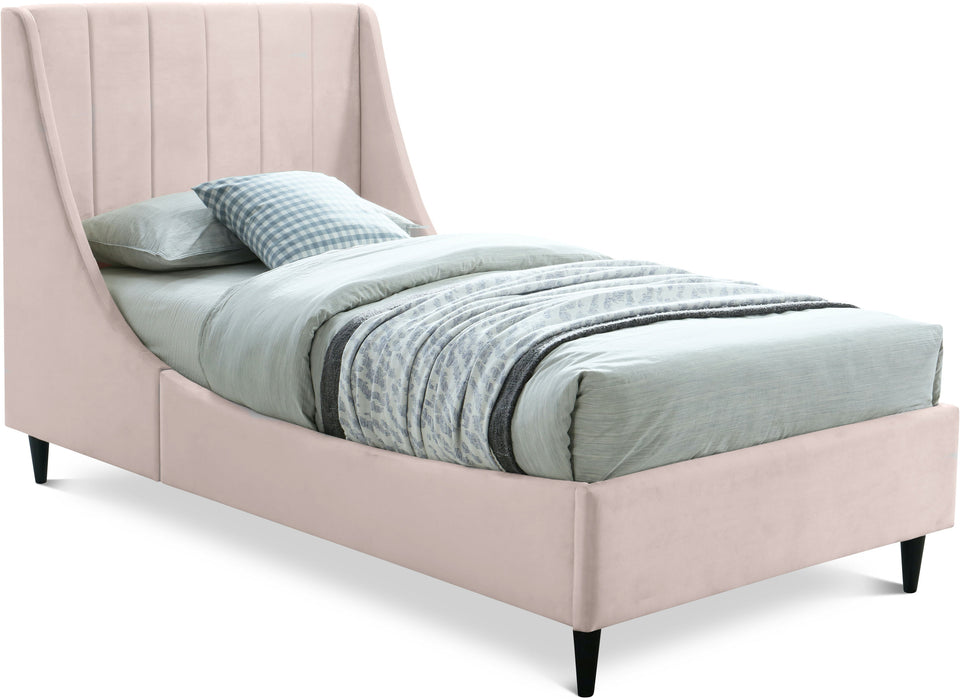Eva - Velvet Bed - Simple Home Plus