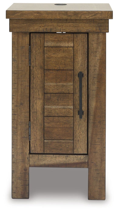 Moriville - Grayish Brown - Chair Side End Table - Simple Home Plus