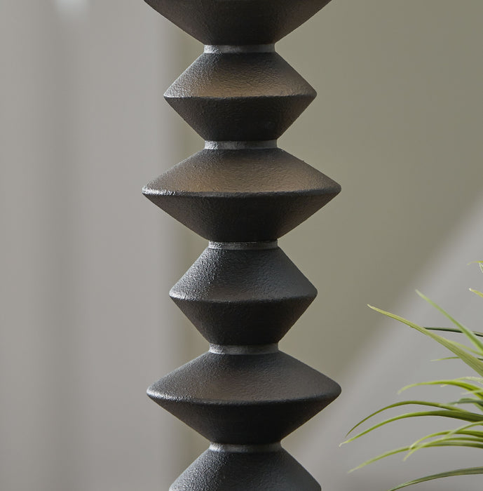 Luanndon - Black - Poly Buffet Lamp - Simple Home Plus