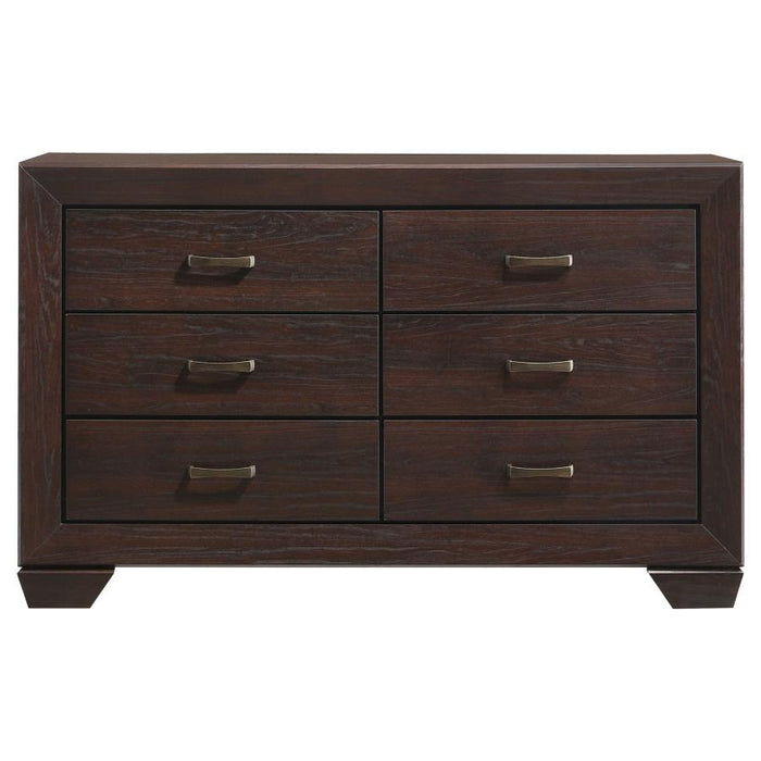 Kauffman - 6-Drawer Dresser - Simple Home Plus