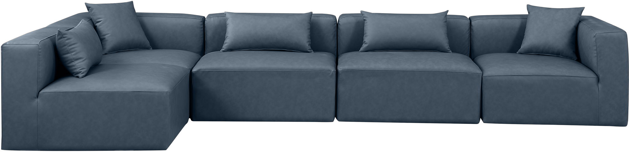 Cube - 5 Piece Modular Sectional - Simple Home Plus