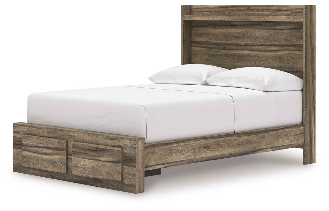 Elbrim - Panel Storage Bed - Simple Home Plus