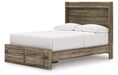 Elbrim - Panel Storage Bed - Simple Home Plus