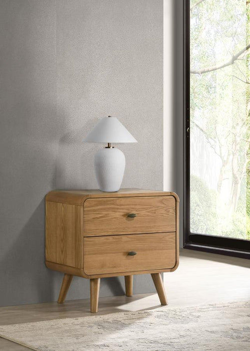 Robyn - 2-Drawer Nightstand - Simple Home Plus