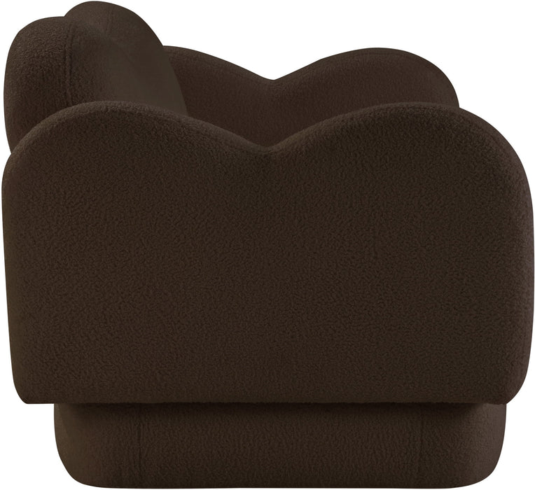 Bloom - Teddy Fabric Loveseat - Simple Home Plus