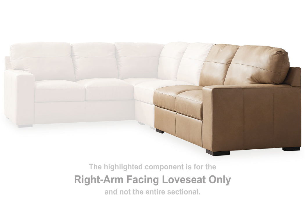 Bandon - Raf Loveseat - Toffee - Simple Home Plus