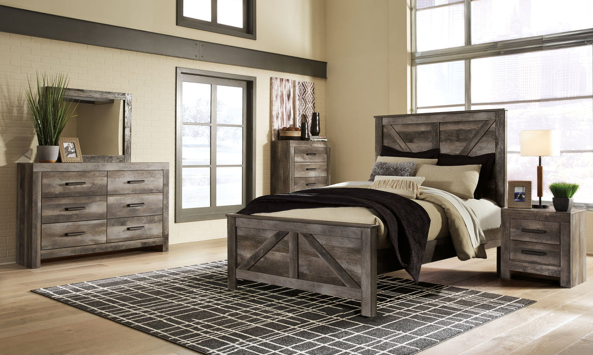 Wynnlow - Crossbuck Panel Bedroom Set - Simple Home Plus
