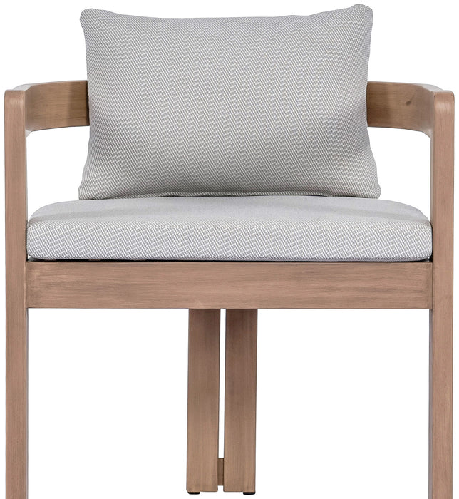 Newport - Water Resistant Fabric Upholstered Outdoor Patio Dining Chair - Simple Home Plus