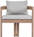 Newport - Water Resistant Fabric Upholstered Outdoor Patio Dining Chair - Simple Home Plus