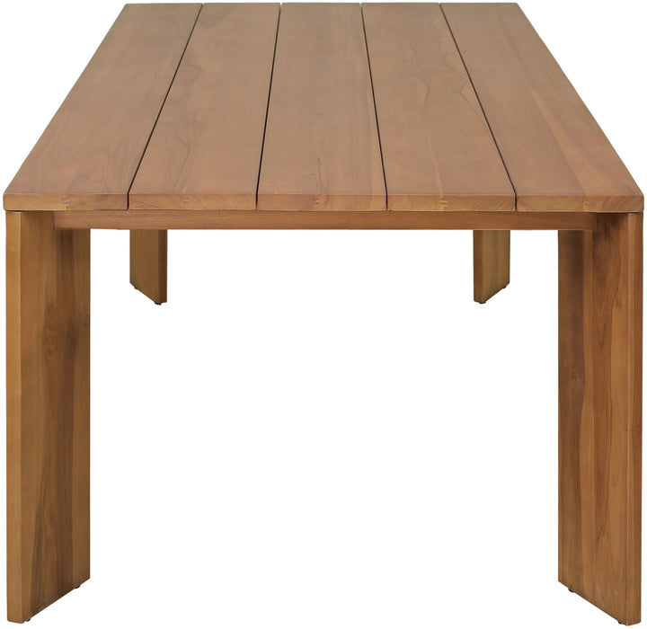 Mirella - Teak Wood Outdoor Patio Dining Table - Simple Home Plus