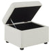 Winter - Upholstered Hydraulic Lift Top Storage Ottoman - Simple Home Plus