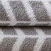 Nadia - 6 Piece Jacquard Towel Set - Gray - Simple Home Plus