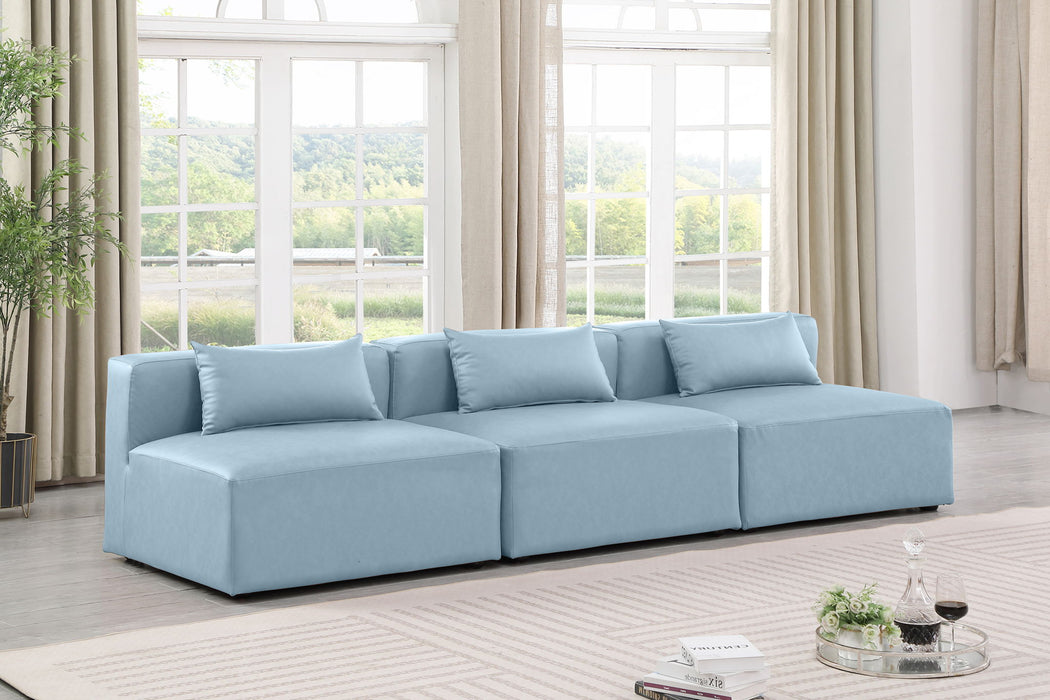 Cube - Modular 3 Seat Armless Sofa - Simple Home Plus