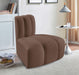 Arc - Faux Leather Reverse Corner Chair - Simple Home Plus