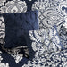 Vienna - King 7 Piece Printed Comforter Set - Indigo - Simple Home Plus