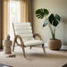 Randal -  Accent Chair - Walnut Frame - Simple Home Plus