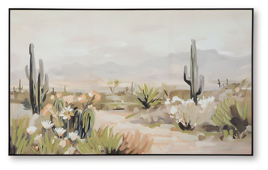 Sidworth - Green / Beige / Gray - Wall Art - Simple Home Plus