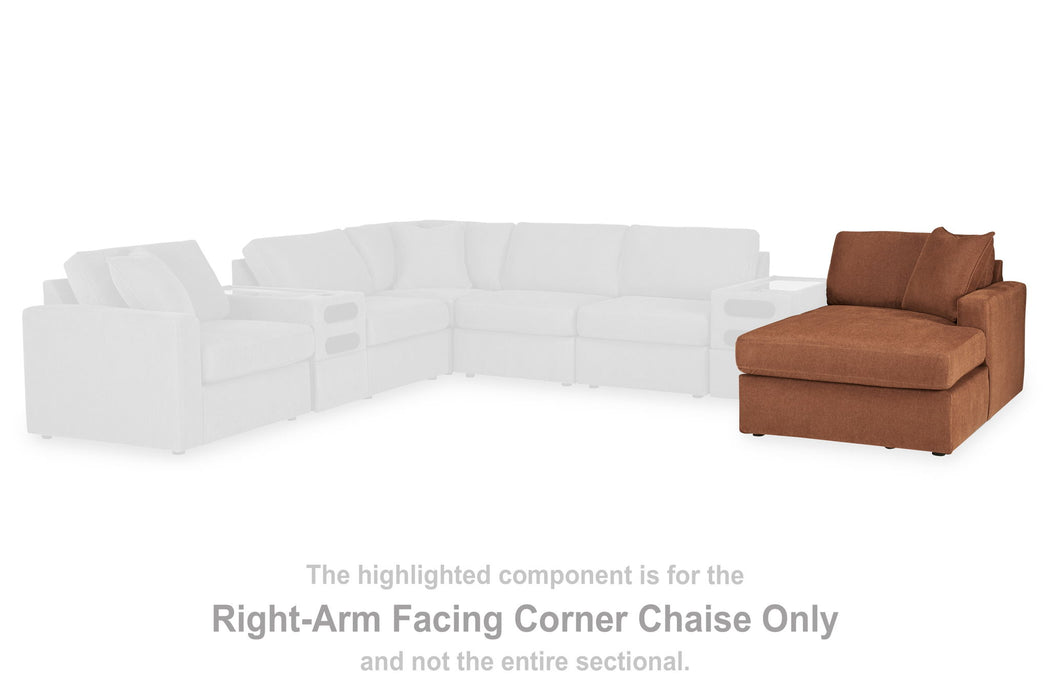 Modmax - Raf Corner Chaise - Spice - Simple Home Plus