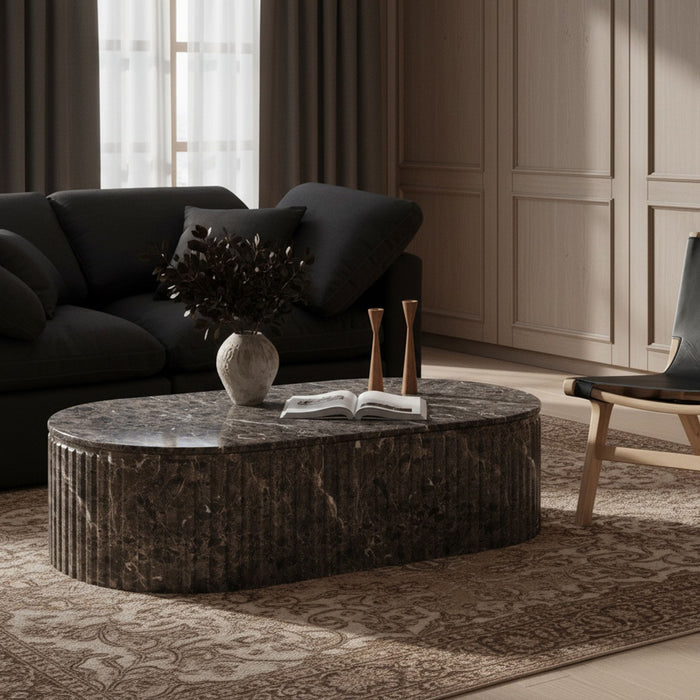 Catania - Concrete Indoor / Outdoor Coffee Table - Simple Home Plus