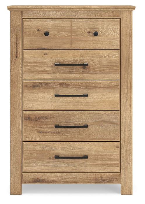 Makidern - Five Drawer Chest - Simple Home Plus