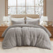 Duke - Comforter Mini Set - Gray - Simple Home Plus