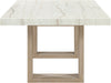 Ananda - 84" Marble Dining Table - Simple Home Plus