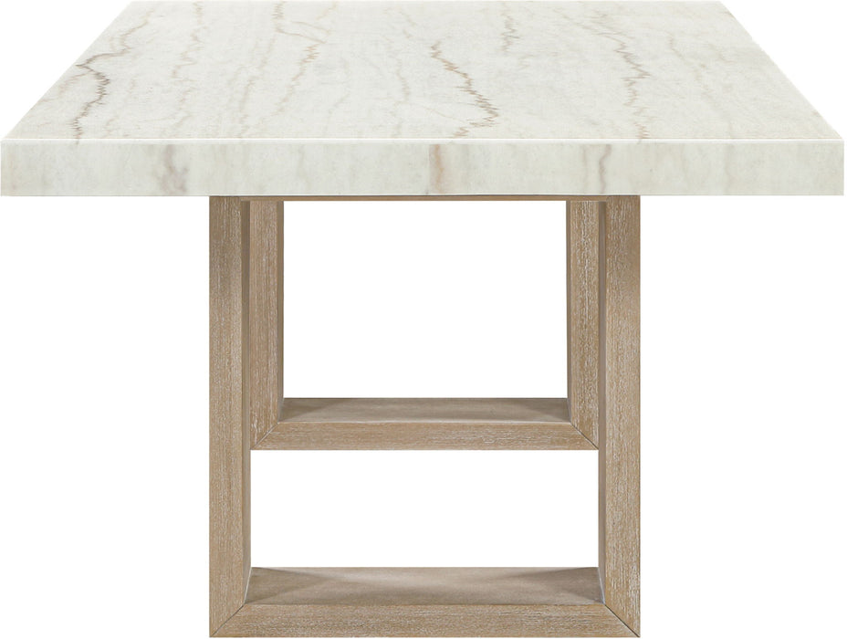 Ananda - 84" Marble Dining Table - Simple Home Plus