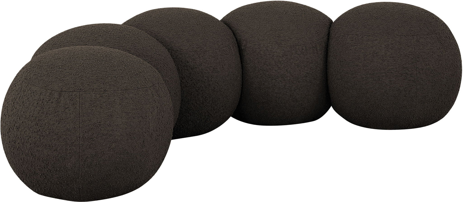 Apollo - Boucle Fabric Bench - Simple Home Plus