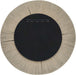 Meadow - Round Jute Rope Framed Mirror - Simple Home Plus