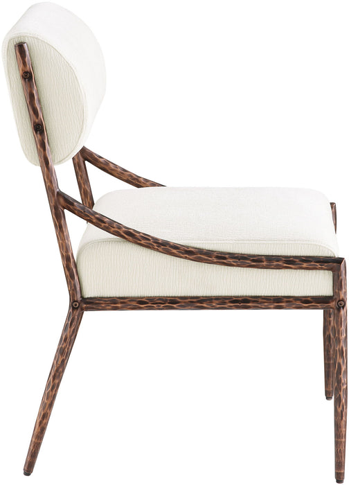 Bastille - Upholstered Dining Side Chair (Set of 2) - Bronze Frame - Simple Home Plus