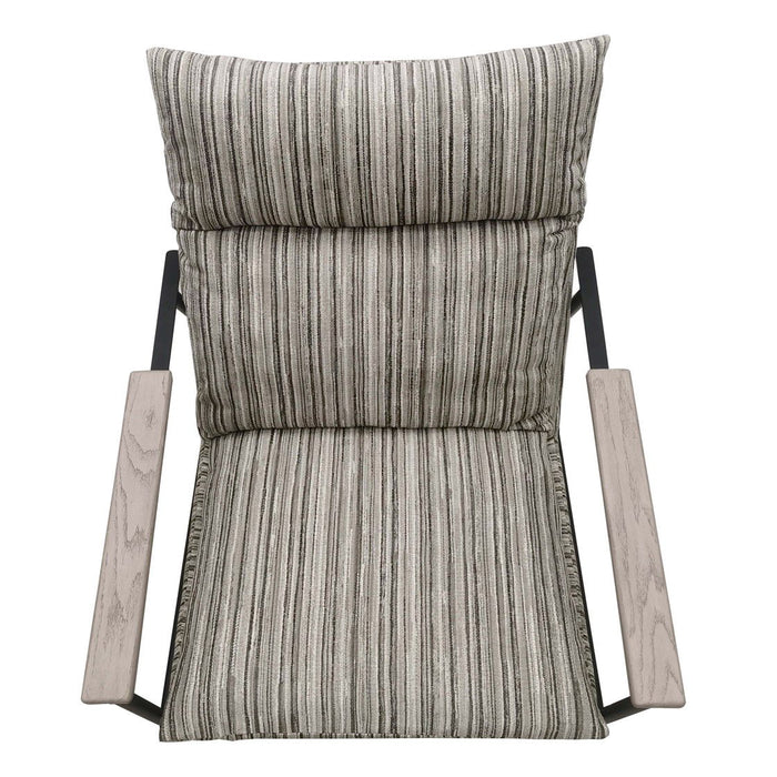 Monte - Accent Chair - Stripe / Multi - Simple Home Plus