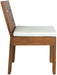 Mirella - Water Resistant Fabric Upholstered Outdoor Patio Dining Side Chair - Simple Home Plus