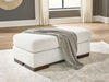 Hartside - Ottoman - Frosted - Simple Home Plus
