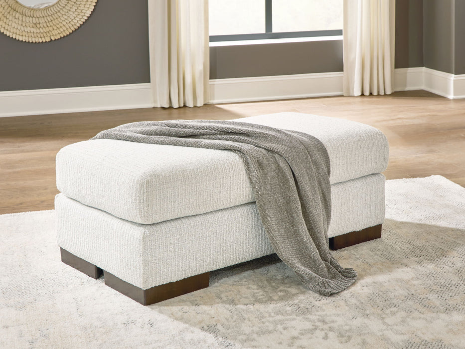 Hartside - Ottoman - Frosted - Simple Home Plus